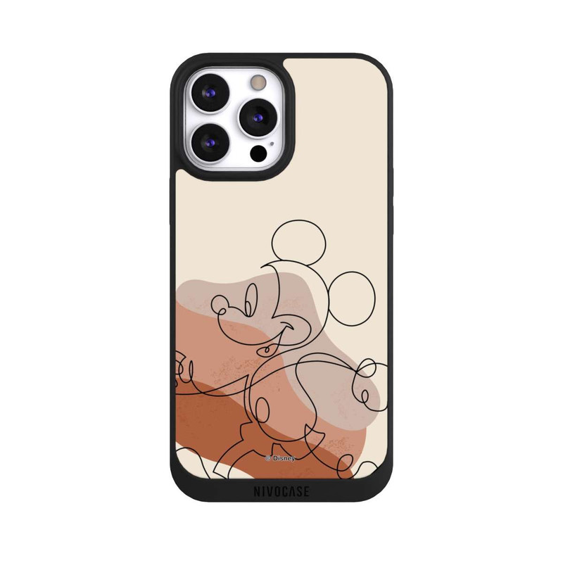 iPhone 13 Pro Max NIVOpure Mickey Abstract Lineart