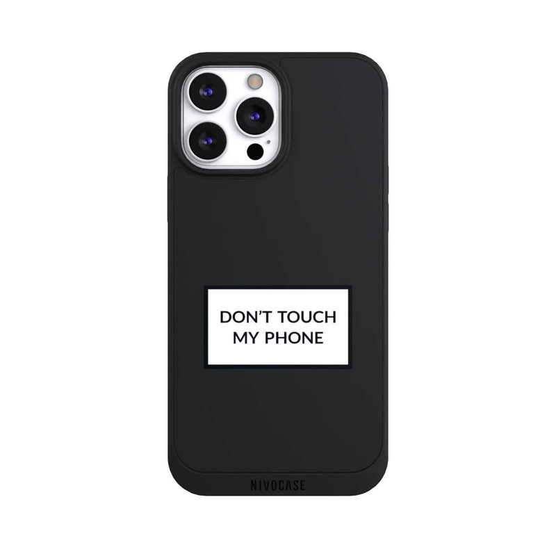 iPhone 13 Pro Max NIVOpure Do Not Touch My Phone Transparent