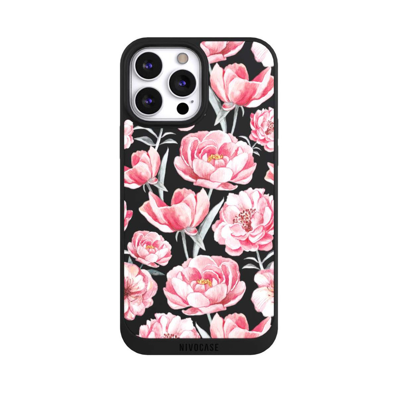 iPhone 13 Pro Max NIVOpure Rosa Pfingstrosen