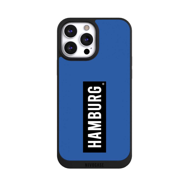 iPhone 13 Pro Max NIVOpure HSV Hamburg Schwarz Blau