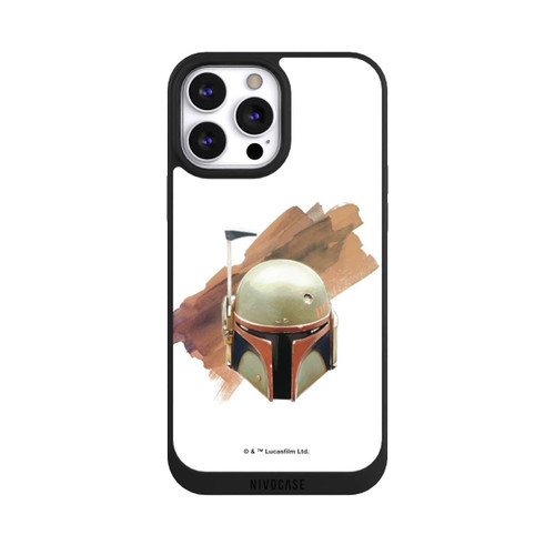 Apple iPhone 13 Pro Max NIVOpure Boba Fett Helmet White