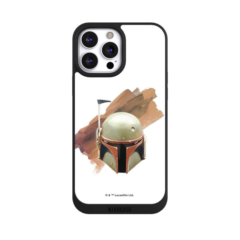 iPhone 13 Pro Max NIVOpure Boba Fett Helmet White