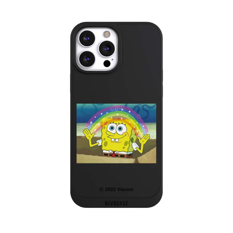 iPhone 13 Pro Max NIVOpure Spongebob - Regenbogen Meme transparent