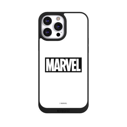 Apple iPhone 13 Pro Max NIVOpure Marvel Logo White