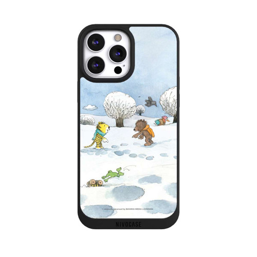 Apple iPhone 13 Pro Max NIVOpure Kleiner Bär und kleiner Tiger im Schnee