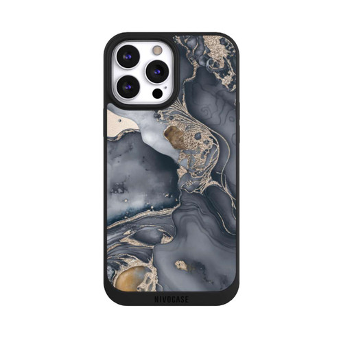 Apple iPhone 13 Pro Max NIVOpure Alcohol Ink Gold Grey with AI