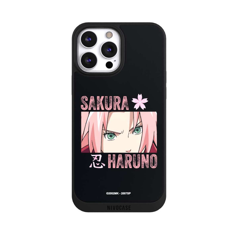 iPhone 13 Pro Max NIVOpure Sakura Haruno Gros plan
