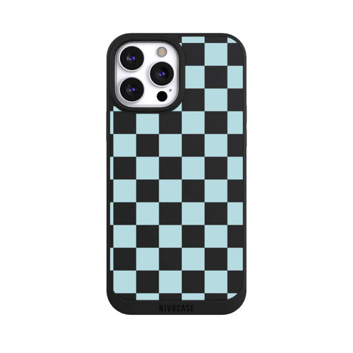 Apple iPhone 13 Pro Max NIVOpure Carreaux bleus souples