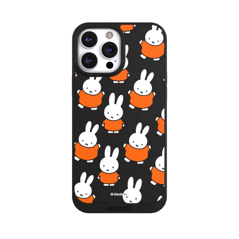 iPhone 13 Pro Max NIVOpure Miffy Pattern Dancing Transparent