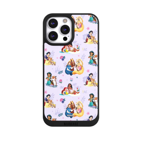 Apple iPhone 13 Pro Max NIVOpure Princess Floral Pattern Purple