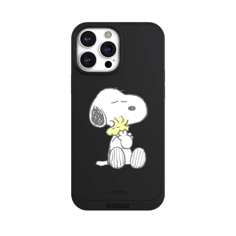 iPhone 13 Pro Max NIVOpure Snoopy And Woodstock Cuddling transparent