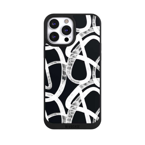 Apple iPhone 13 Pro Max NIVOpure Doodles Black and White