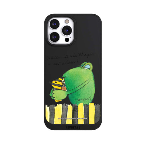 Apple iPhone 13 Pro Max NIVOpure Frosch Küssen ist wie Fliegen Transparent
