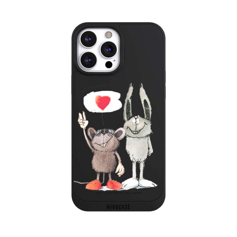 iPhone 13 Pro Max NIVOpure Maus und Hase Transparent