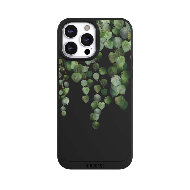 iPhone 13 Pro Max NIVOpure Eucalyptus Hanging Watercolor Transparent