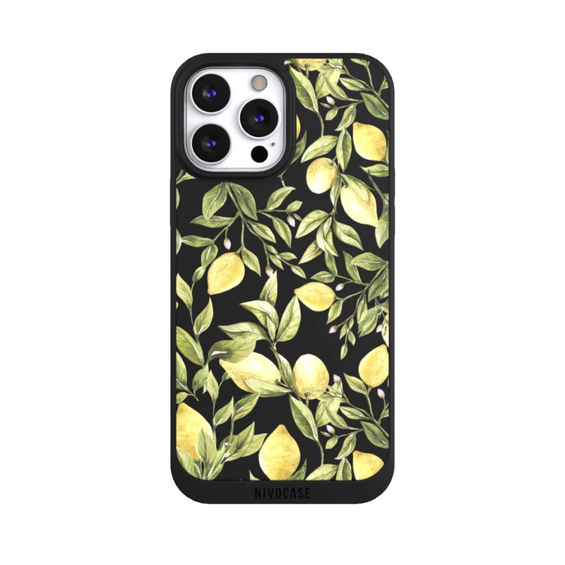 iPhone 13 Pro Max NIVOpure Lemon Summer Pattern Transparent