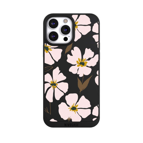 Apple iPhone 13 Pro Max NIVOpure Simple Pastell Flowers Rose Transparent