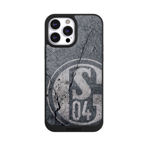Apple iPhone 13 Pro Max NIVOpure Schalke 04 Beton Look
