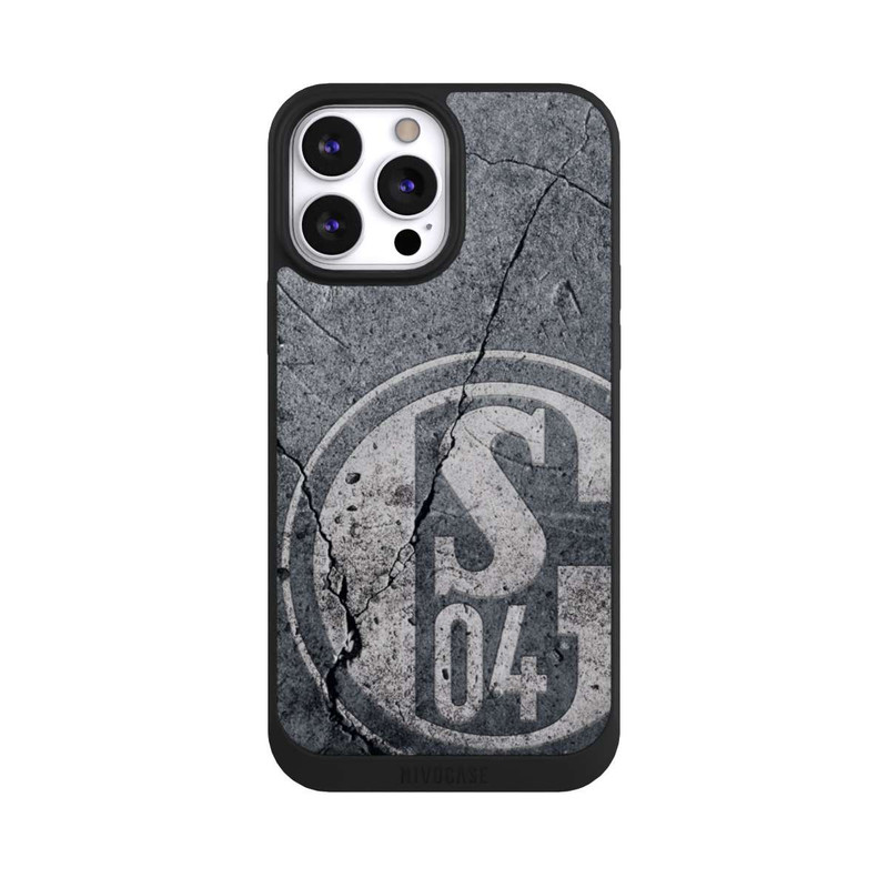 iPhone 13 Pro Max NIVOpure Schalke 04 Beton Look