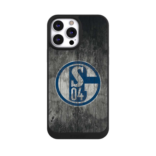 Apple iPhone 13 Pro Max NIVOpure Schalke 04 Holz Look