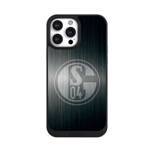 Apple iPhone 13 Pro Max NIVOpure Schalke 04 Metall Look