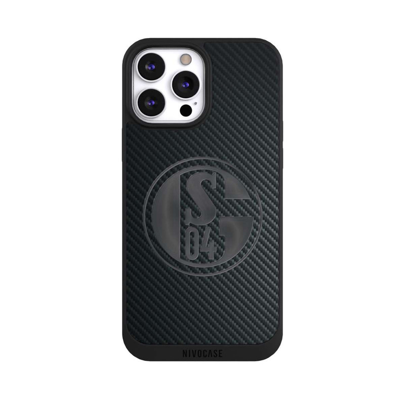 iPhone 13 Pro Max NIVOpure Schalke 04 Carbon Look