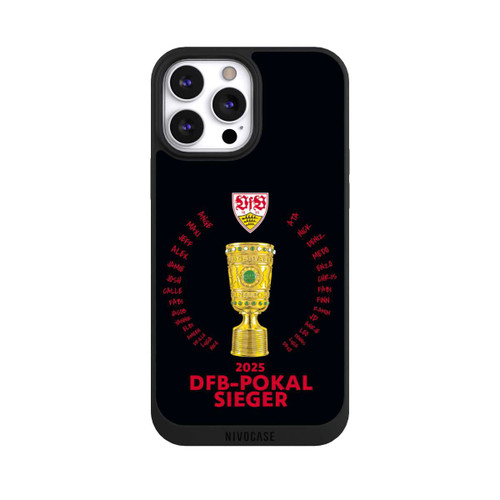 Apple iPhone 13 Pro Max NIVOpure VfB DFB-Pokal Sieger Schwarz