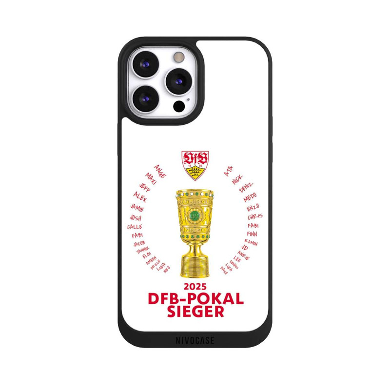 iPhone 13 Pro Max NIVOpure VfB DFB-Pokal Sieger Weiß
