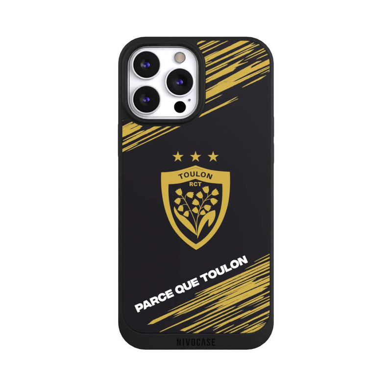 iPhone 13 Pro Max NIVOpure RCT Logo Monochrome Doré
