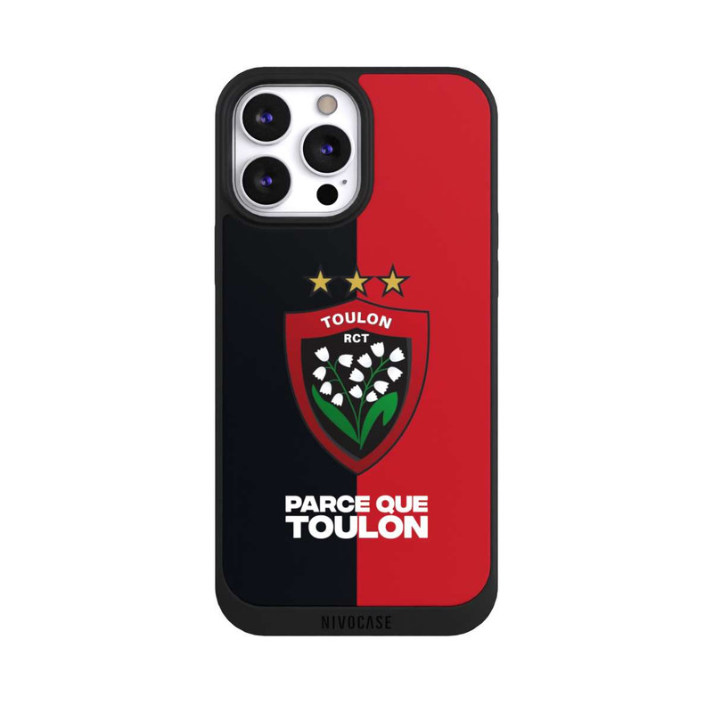 iPhone 13 Pro Max NIVOpure RCT Logo Rouge Noir