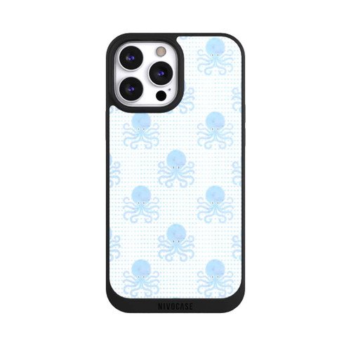 Apple iPhone 13 Pro Max NIVOpure Blue Watercolor Octopus