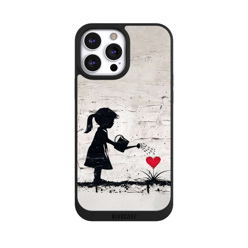 iPhone 13 Pro Max NIVOpure Girl Watering Bunch of Flowers 