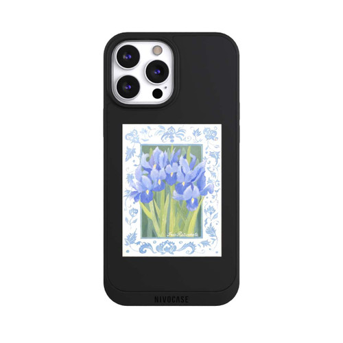 Apple iPhone 13 Pro Max NIVOpure Blue Iris, by Jennifer Abbott