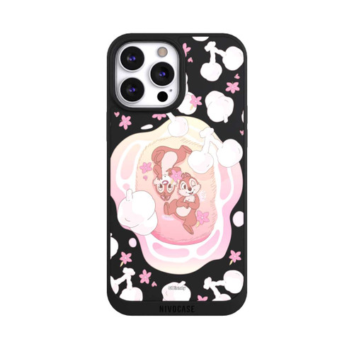 Apple iPhone 13 Pro Max NIVOpure Chip and Dale Pink Transparent