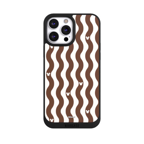 Apple iPhone 13 Pro Max NIVOpure Mickey Mouse Brown Pattern Waves