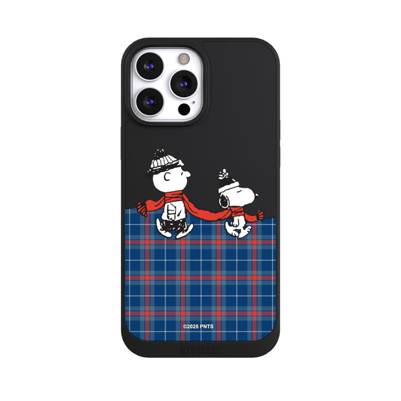 iPhone 13 Pro Max NIVOpure Peanuts Weihnachtspulli Transparent