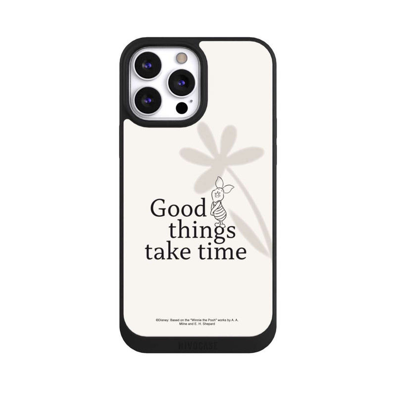 iPhone 13 Pro Max NIVOpure Good Things Take time Piglet