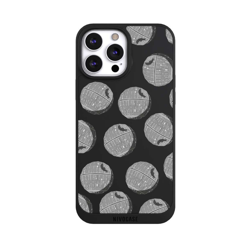 iPhone 13 Pro Max NIVOpure death-star-pattern-transparent