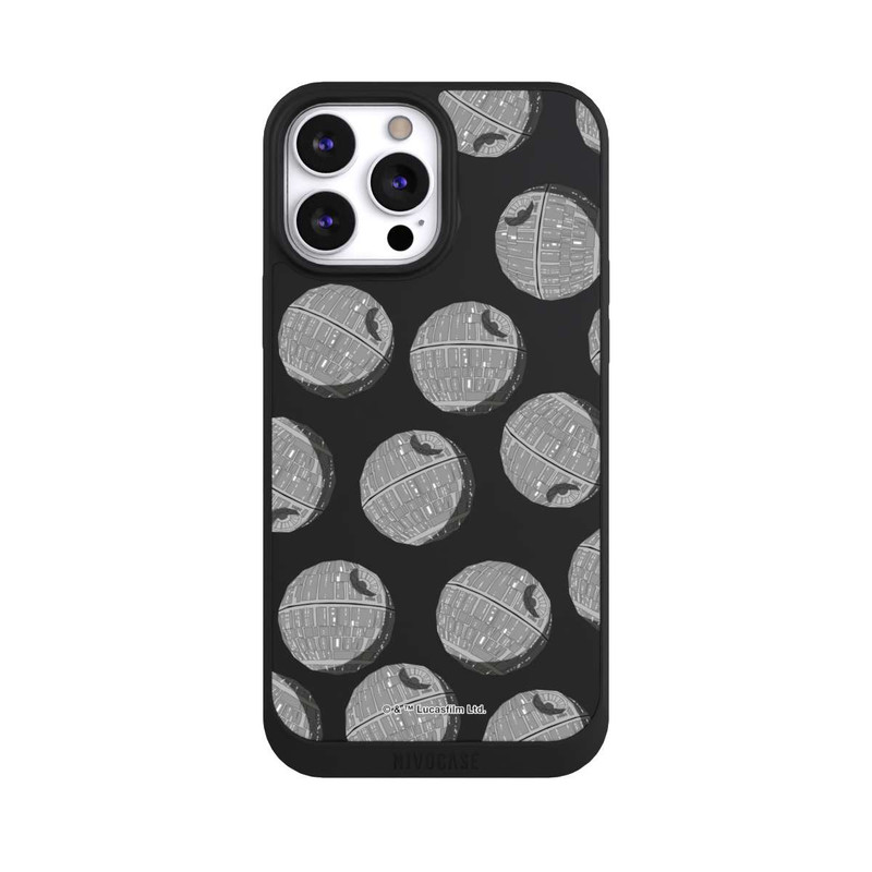 iPhone 13 Pro Max NIVOpure death-star-pattern-transparent