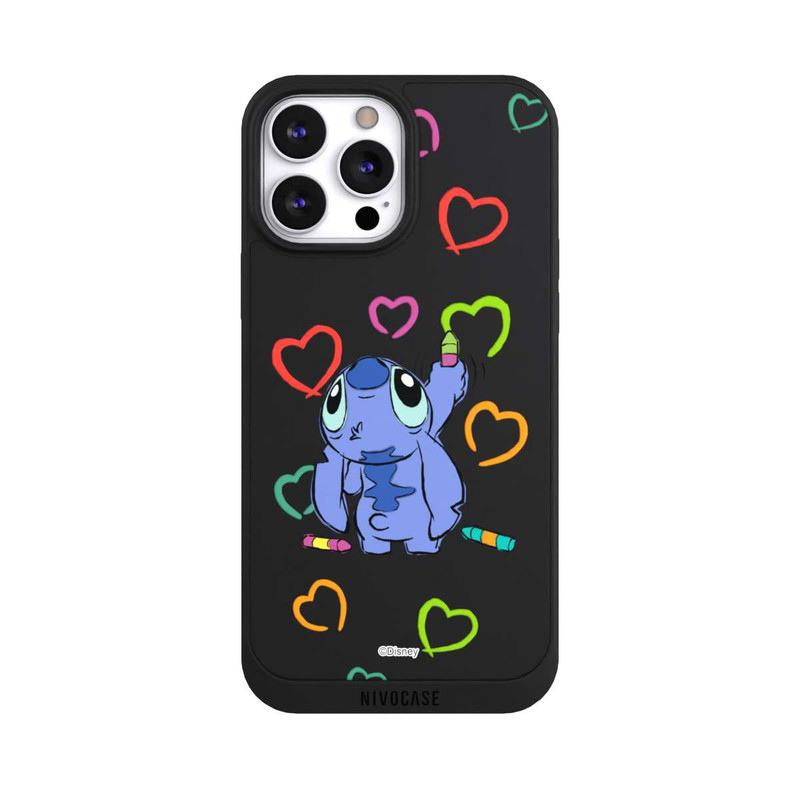 iPhone 13 Pro Max NIVOpure Stitch Draws a Heart Transparent