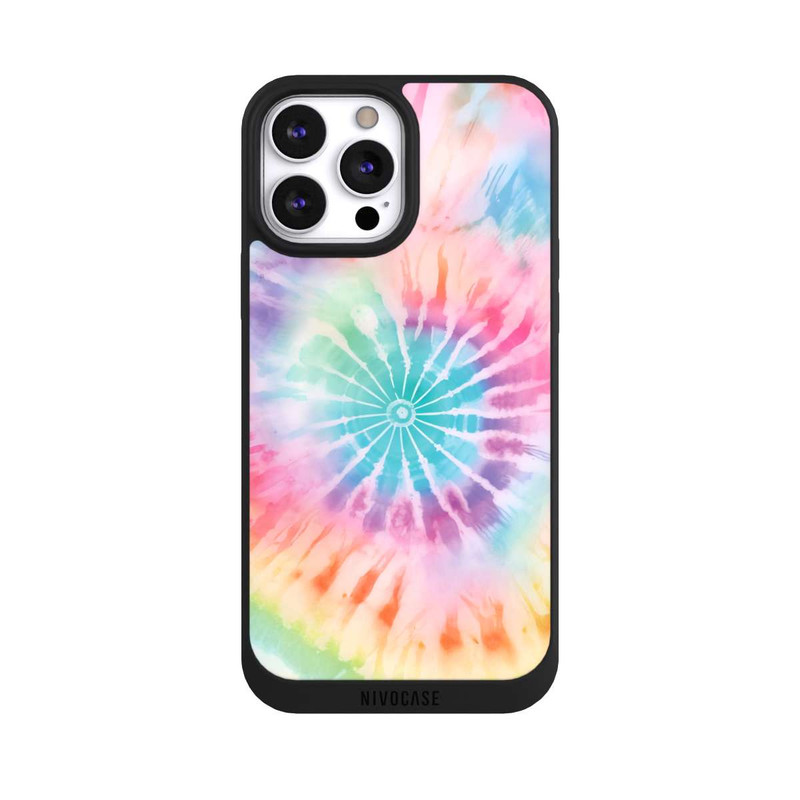 iPhone 13 Pro Max NIVOpure Rainbow Color Tie Dye 