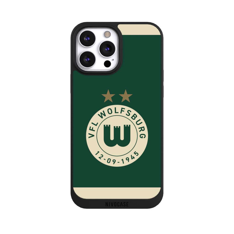 iPhone 13 Pro Max NIVOpure VfL Wolfsburg 80 Jahre Logo Frauen Streifen
