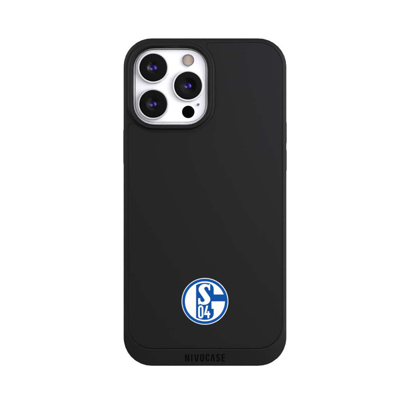 iPhone 13 Pro Max NIVOpure FC Schalke 04 Logo Klein Transparent