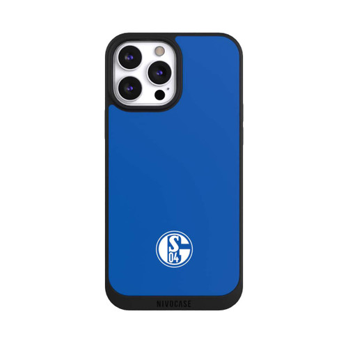 Apple iPhone 13 Pro Max NIVOpure FC Schalke 04 Logo Blau