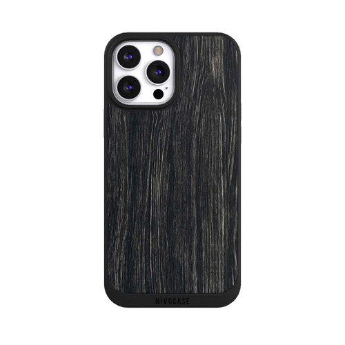 Apple iPhone 13 Pro Max NIVOpure Dunkle Holzstruktur