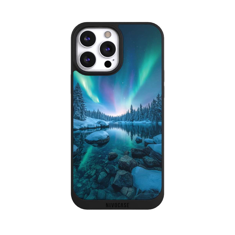 iPhone 13 Pro Max NIVOpure Nordlichter Glühen mit KI