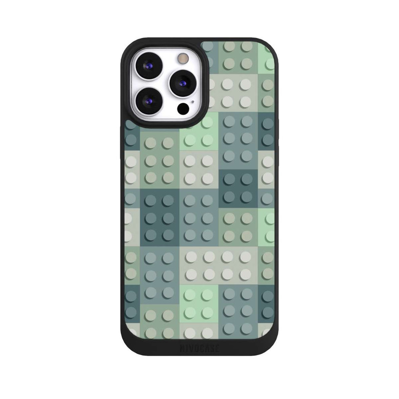 iPhone 13 Pro Max NIVOpure Modèle de blocs verts