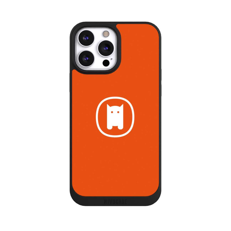 iPhone 13 Pro Max NIVOpure Nivocase Logo Orange