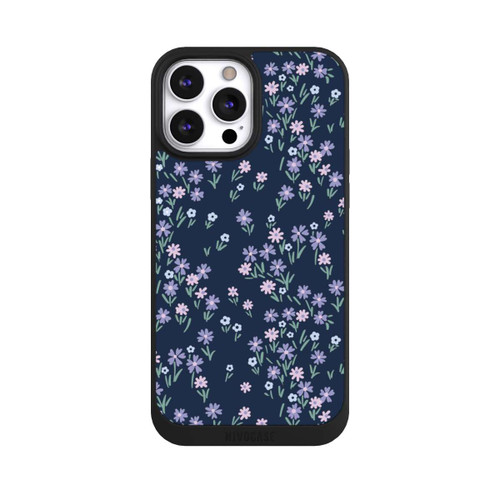 Apple iPhone 13 Pro Max NIVOpure Dark Blue Floral Theme