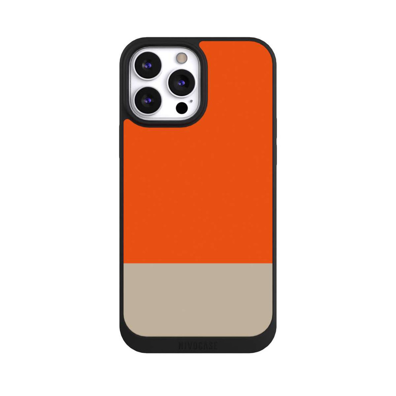 iPhone 13 Pro Max NIVOpure Orange Beige Farbkombi